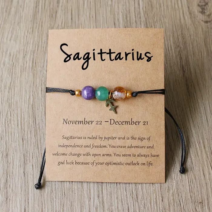 Bracelet du zodiaque pour femmes, bélier américain, taureau, Gemini, Cancer, lion, vierge, balance, 