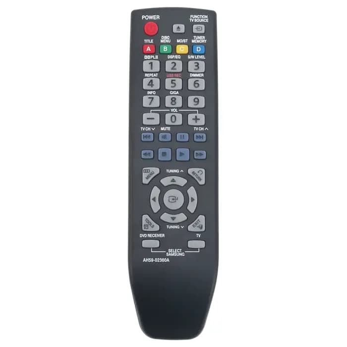 Nouveau AH59-02360A Remplacé Télécommande Fit pour Samsung TV Lecteur DVD HT-C330 Compatible avec AH