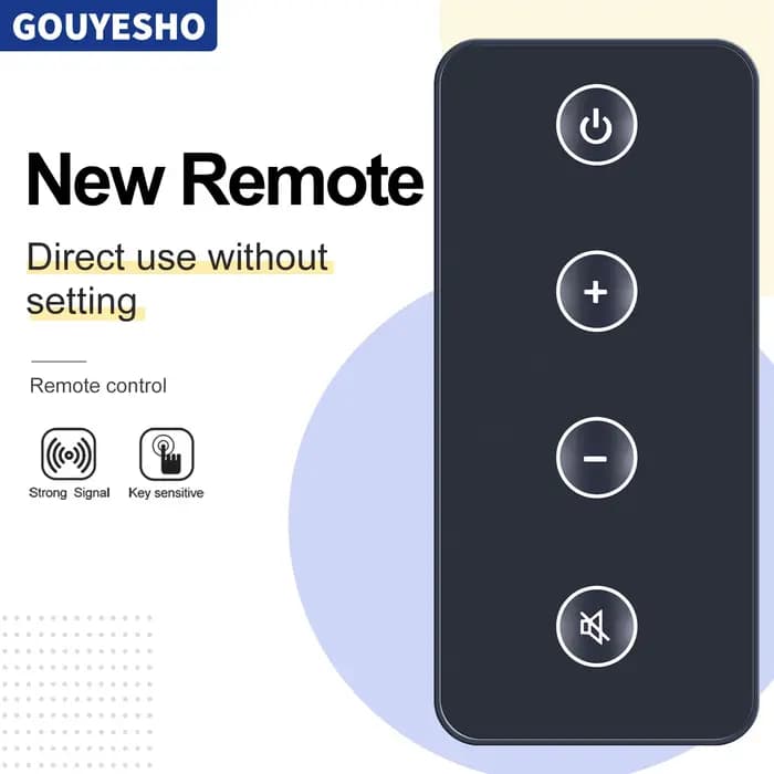 Nouvelle télécommande adaptée pour haut-parleur et Bose Solo 5 10 15 TV 410376   Système de barre de