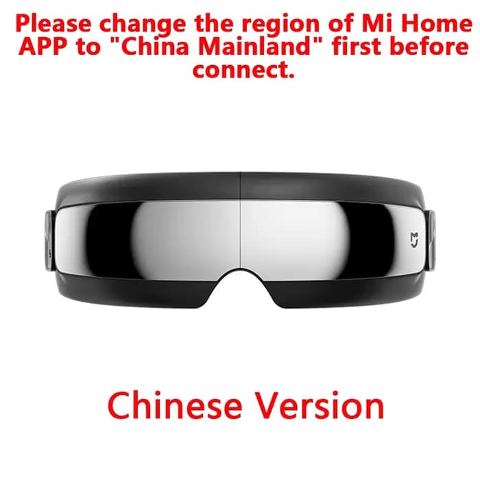 Masseur oculaire intelligent MIJIA original, massage par zones, lunettes de massage pliables visuell