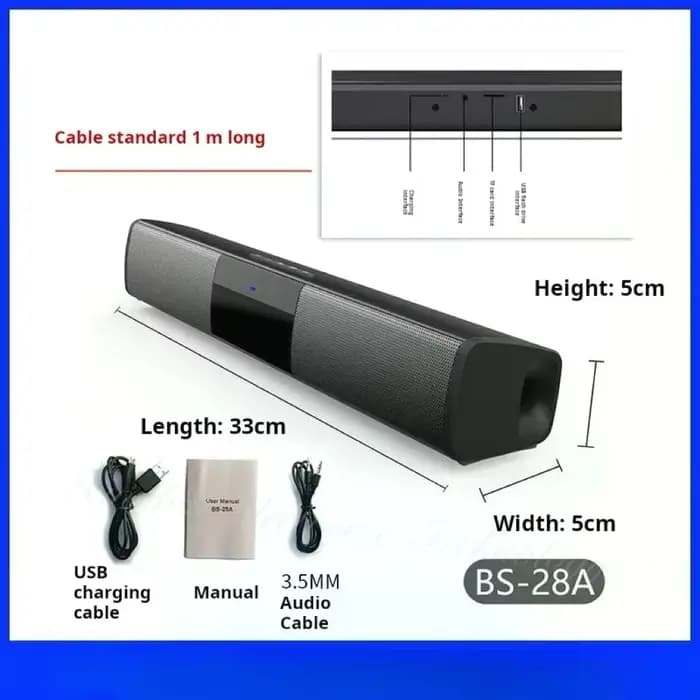 Barre de son Home cinéma système sonore haut-parleur Bluetooth TV ordinateur haut-parleur équipement
