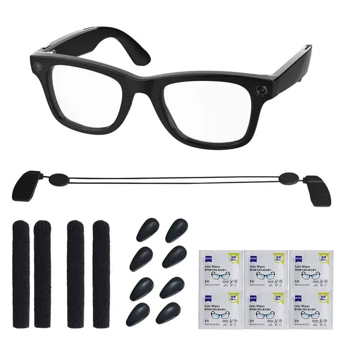 Accessoires pour lunettes intelligentes HiBloks pour lunettes Ray-Ban Meta Wayfarer/Skyler/Headliner