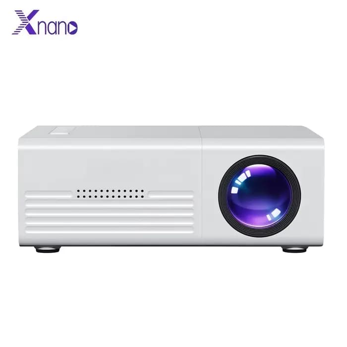 Mini projecteur Xnano Q1 1080P, projecteur vidéo LED portable, mise en miroir de l'écran, cinéma mai