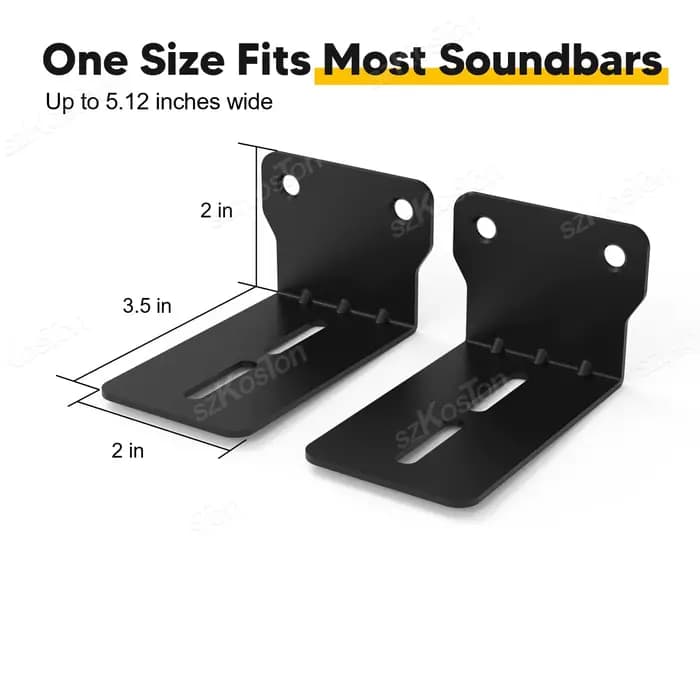 Support de haut-parleur universel, support de barre de son pour Samsung Bose LG Sony JBL, supports m