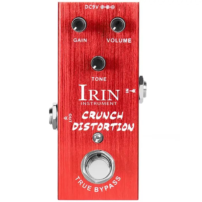 IRIN-Pédale électrique JEEffects Vintage, Overdrive, Crunch Distortion, Analog Delay, US repll, Clas