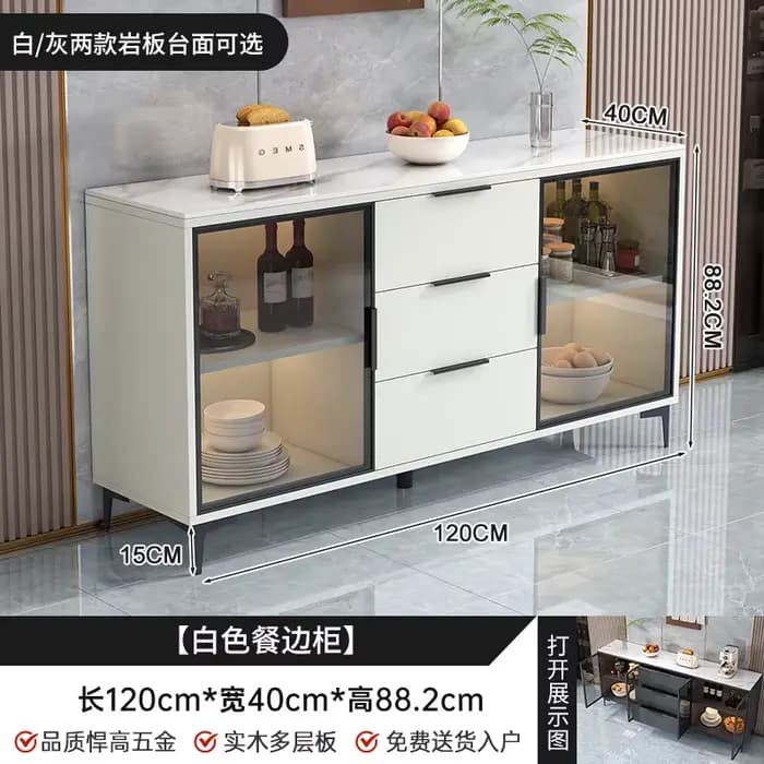 Meuble de salon vintage élégant et unique, vitrine de présentation de qualité supérieure, meuble de 