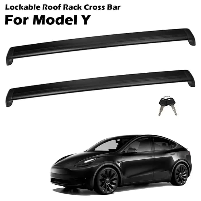 Barres de toit verrouillables pour Tesla Model Y Juniper Model 3 Highland 2017 - 2026, accessoires d