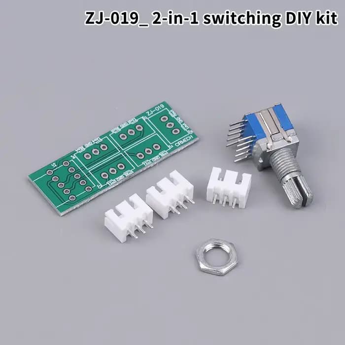 Carte de commutation de signal audio avec sélection de deux, trois ou quatre sources audio, choix AB