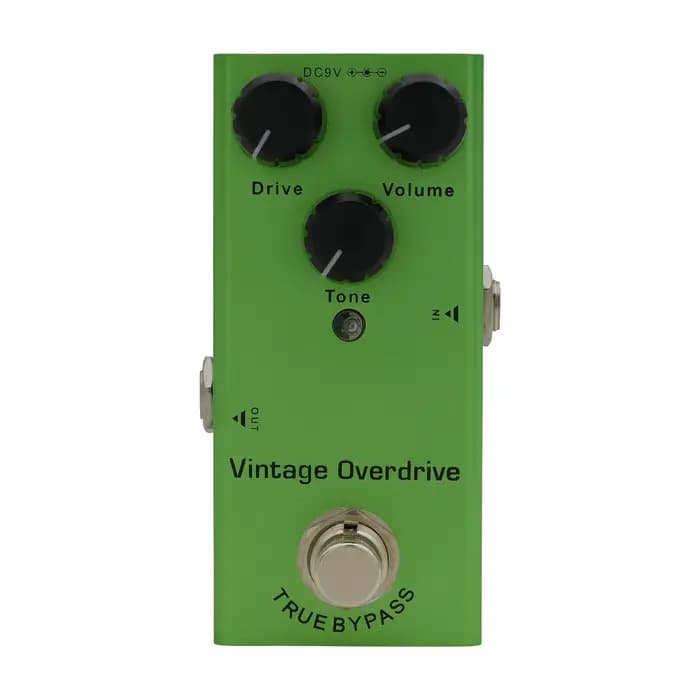 JEEffprotected-Pédale électrique Vintage Overdrive, Distortion Crunch, Distortion, US repll, Classic