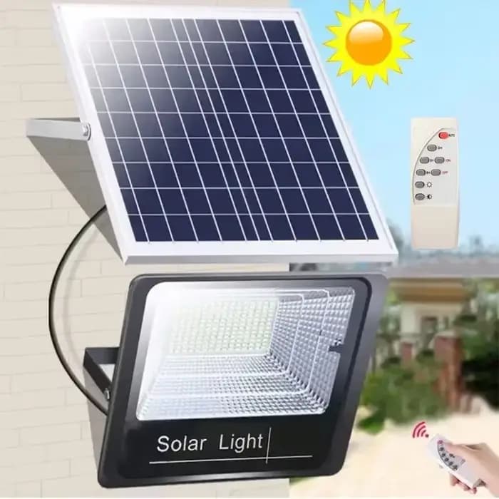 JVEE 30W 1000mAh projecteurs solaires télécommande alimenté projecteur extérieur étanche IP67 Villa 