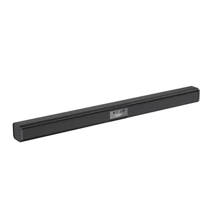 Barre de son sans fil, batterie intégrée, barre de son de bureau à double haut-parleur, son surround