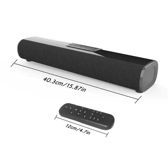 Barre de son TV murale S20 avec télécommande USB HDMI/ARC/entrée optique Home cinéma son Surround ha