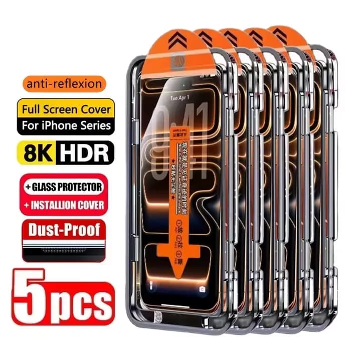 Protection d'écran en verre trempé pour iPhone 17 Pro Max, compatible avec iPhone 18 Pro Max, 17 Pro