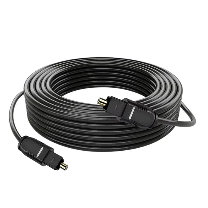 Câble Audio optique PMMA cordon à fibres optiques numérique adaptateur Toslink SPDIF pour PS4 PS5 TV