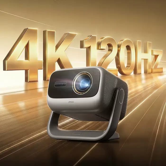 Projecteur laser triple 4K 120Hz JMGO N5S Ultra Max, luminosité 5600 CVIA, contraste natif 10000:1, 