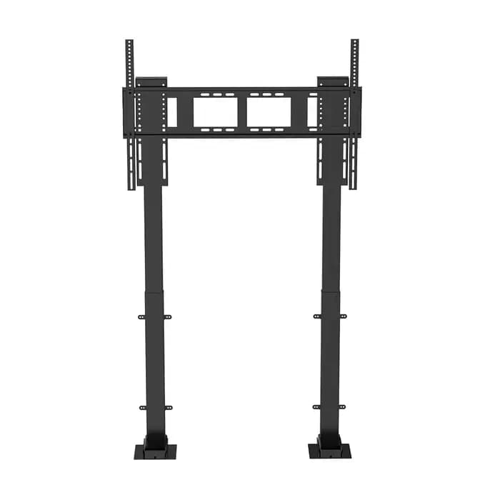 Support TV vertical motorisé réglable en hauteur de 65 à 100 pouces, système électrique intelligent 