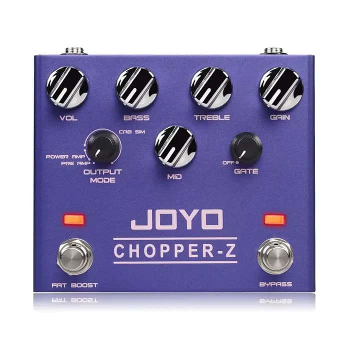 Équilibre de la chaîne R-18 CHOPPER-Z Distortion JEEffprotected Pédale Moderne Métal Son Bruit Porte