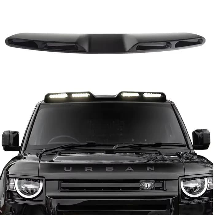 Barre lumineuse de toit haute puissance de Style urbain, accessoires tout-terrain 4x4 avec 4 LED pou
