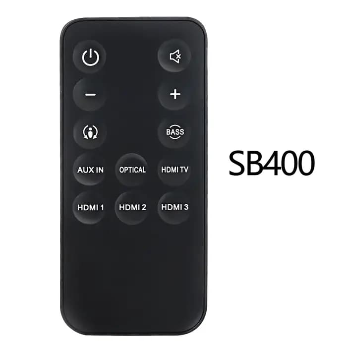Système de haut-parleur de barre de son JBL Cinema SB400, télécommande, remplacement du contrôleur, 
