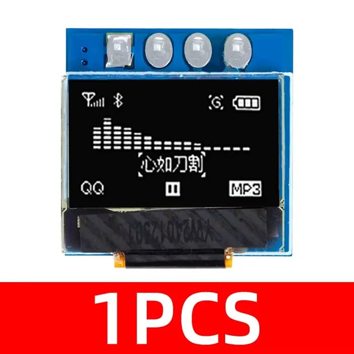 EGBO – Module LCD d'affichage OLED de 0.49 pouces, blanc, écran de 0.49 pouces, 64x32, Interface I2C