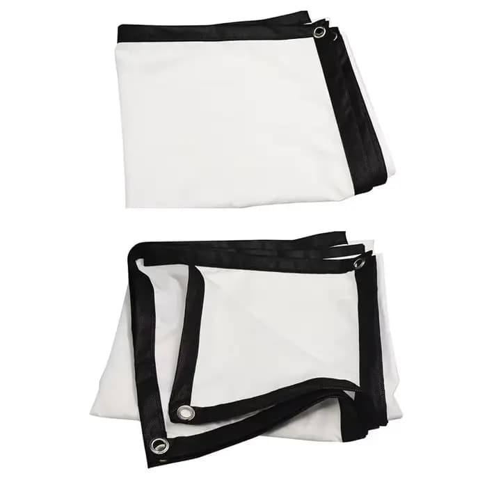 Écran de projecteur 16:9 de plusieurs tailles 84 100 pouces 120 pouces 150 pouces-portable HD résist