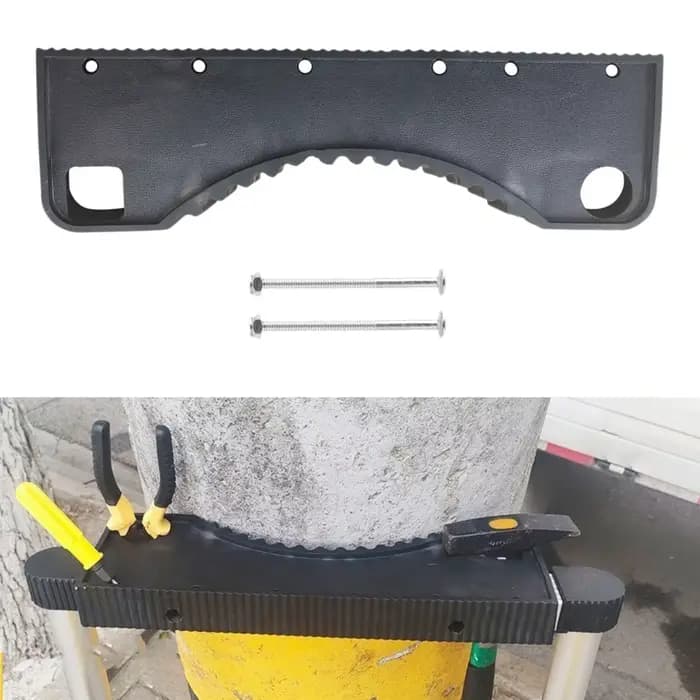Stabilisateur d'échelle avec tapis antidérapant, accessoires d'échelle télescopique, outil antidérap