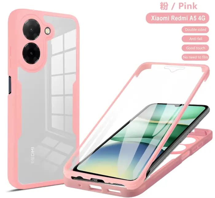 Pour Redmi A5 4G édition mondiale étui 360 étui de Protection complet pour Xiaomi RedmiA5 Redmy A5 A