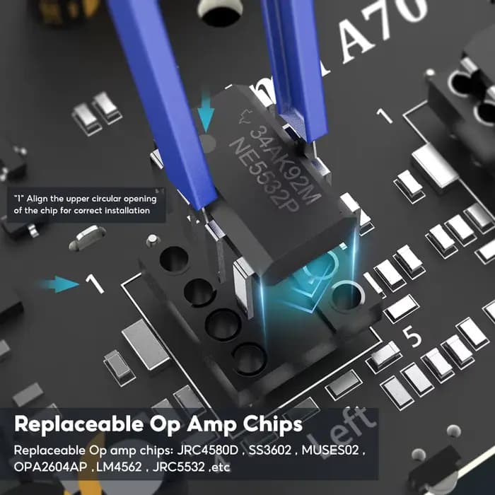 Amplificateur de puissance stéréo AIYIMA A70 TPA3255 PFFB 300Wx2 Classe D Stéréo 2.0 Amplificateur audio numérique avec entrée XLR RCA Trigger