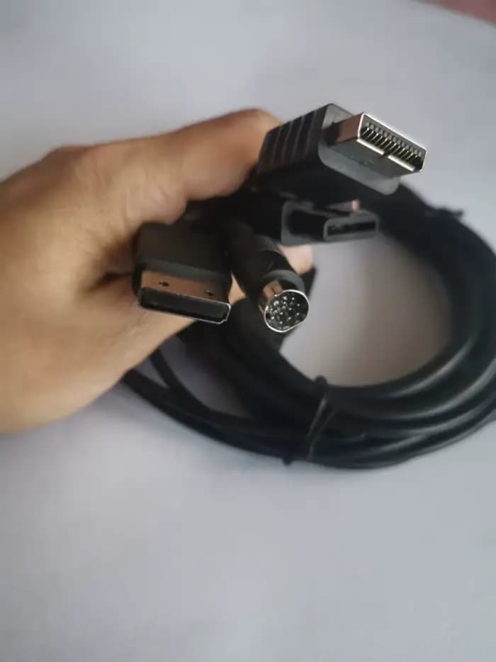 Câble AV s-vidéo multi-en 1 pour console de jeu Sega Saturn SS, DC, PS1, PS2, SNES, SDavid, N64, NGC