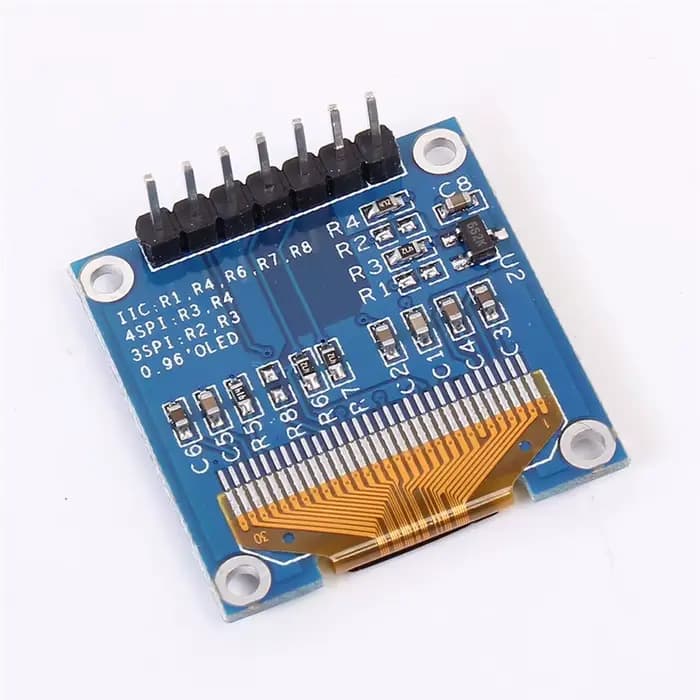 1 pièces 0.96 "pouces 7Pin Interface 128X64 128*64 Module d'affichage OLED SSD1306 I2C IIC SPI Port série écran Oled pour STM32 C51 3.3V