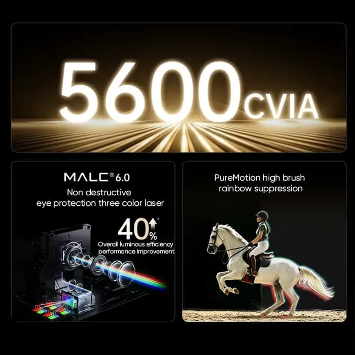 Projecteur laser triple 4K 120Hz JMGO N5S Ultra Max