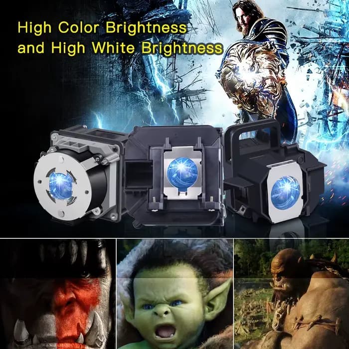 Lampe de projecteur P-VIP 240/0.8 E20.9N sans boîtier 5J. J9E05.001 pour BENQ W1400 W1500 W2000 W1110 HT2050 HT3050