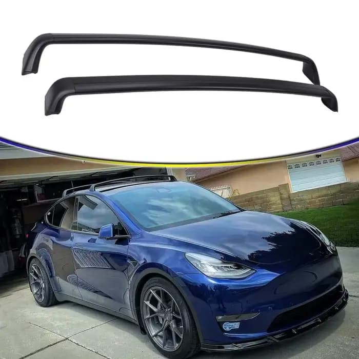 Barres de toit verrouillables pour Tesla Model Y Juniper Model 3 Highland 2017 - 2026, accessoires de toit en aluminium robuste