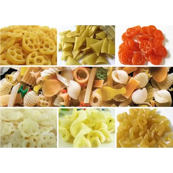 Ligne de production de snacks granulés personnalisés pour frites françaises, machine extrudeuse de snacks granulés 2D 3D