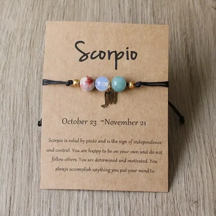Bracelet du zodiaque pour femmes, bélier américain, taureau, Gemini, Cancer, lion, vierge, balance, scorpion, sagittaire, capricorne, verseau, poissons