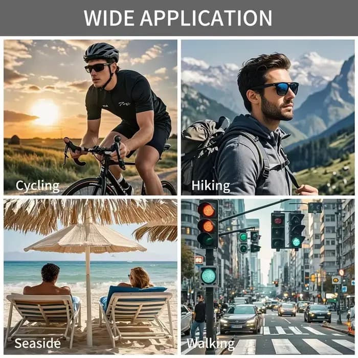 Accessoires pour lunettes intelligentes HiBloks pour lunettes Ray-Ban Meta Wayfarer/Skyler/Headliner/Blayzer/Scriber Gen 2 et lunettes Oakley Meta HSTN