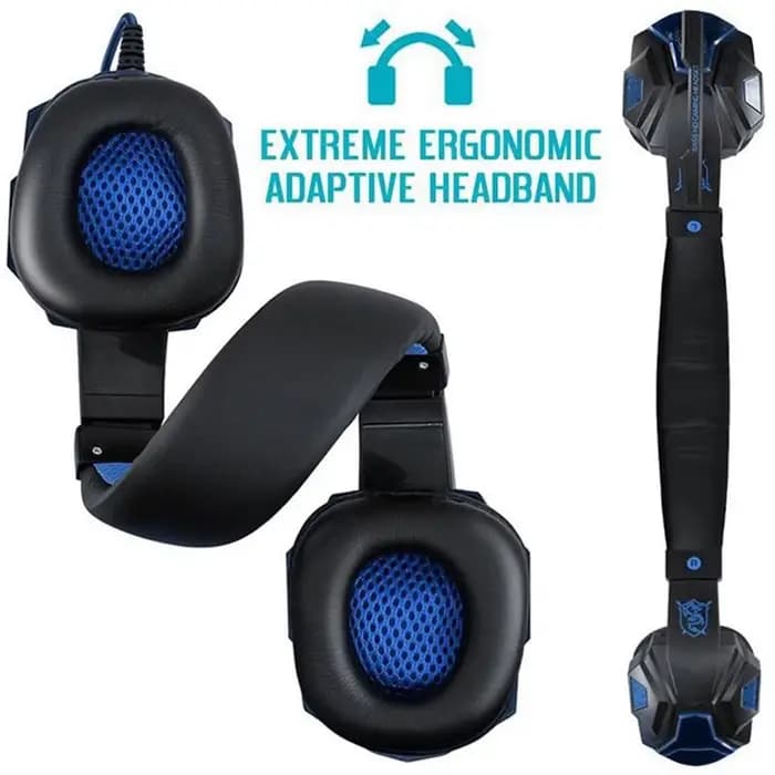 Casque de jeu filaire réglable à 120 ° avec microphone antibruit