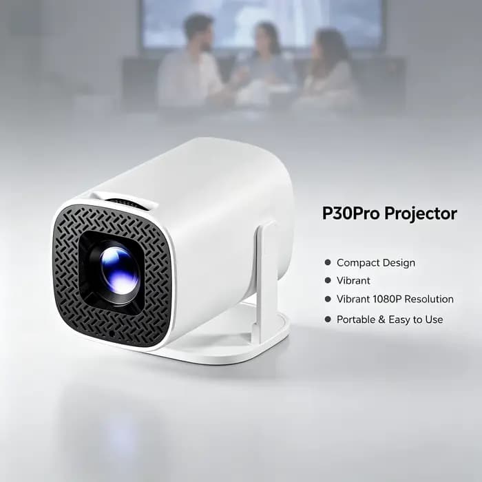 Projecteur intelligent P30PRO Android 14 WiFi6 Bluetooth5