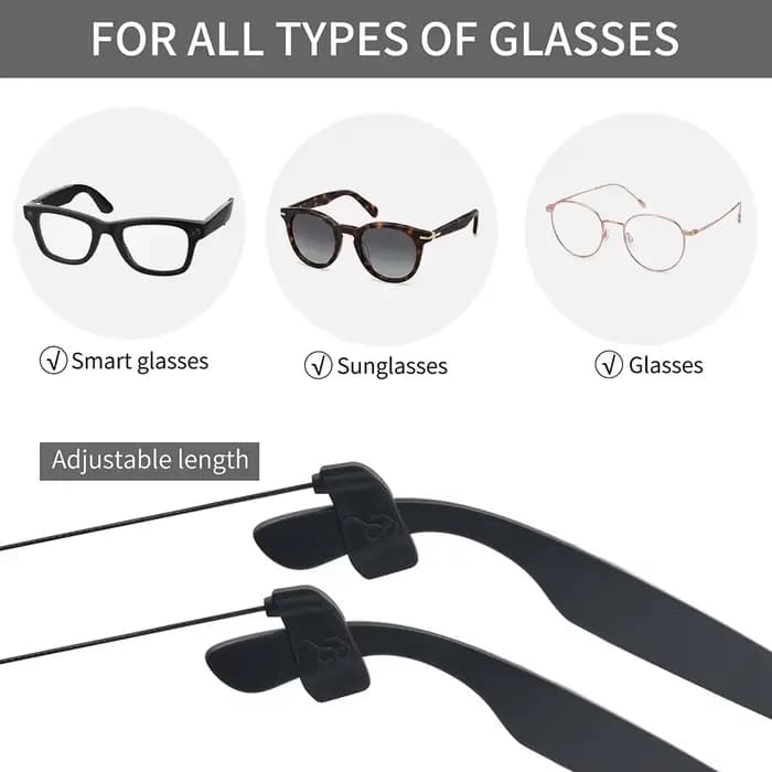 Accessoires pour lunettes intelligentes HiBloks pour lunettes Ray-Ban Meta Wayfarer/Skyler/Headliner/Blayzer/Scriber Gen 2 et lunettes Oakley Meta HSTN