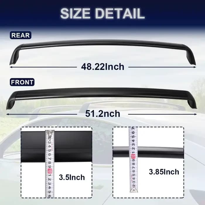 Barres de toit verrouillables pour Tesla Model Y Juniper Model 3 Highland 2017 - 2026, accessoires de toit en aluminium robuste