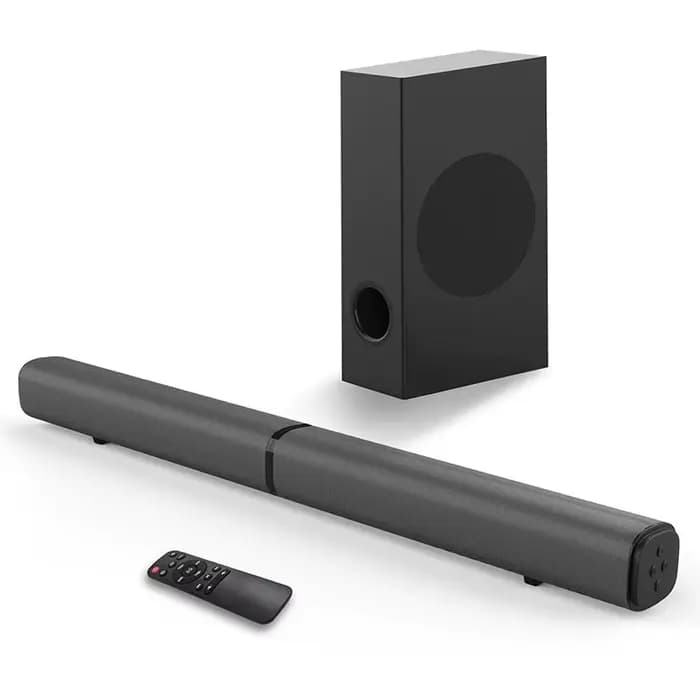 Barre de son puissante, système sonore pour Home cinéma, haut-parleur TV, caisson de basses avec télécommande, son stéréo HIFI, Audio Bluetooth