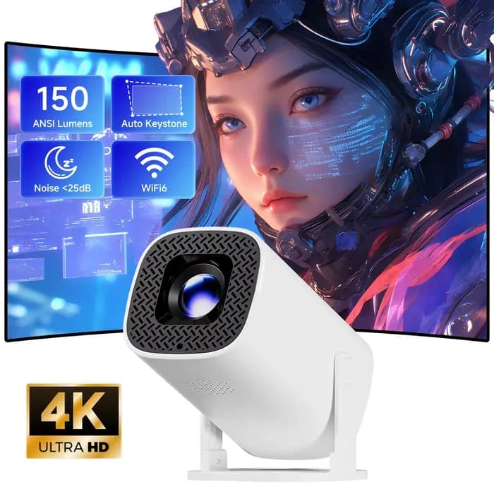 Projecteur intelligent P30PRO Android 14 WiFi6 Bluetooth5