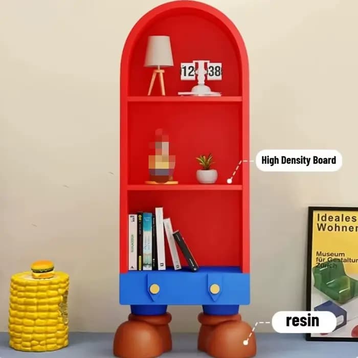 Meubles de chambre à coucher, vitrines, rangements pour livres, armoires de salon, armoires mignonnes, garde-manger, meubles originaux pour la maison, meubles Dopamine
