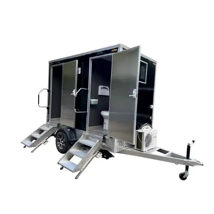 Toilettes mobiles portables de qualité supérieure pour événements extérieurs, camping, vente en Floride, personnalisables