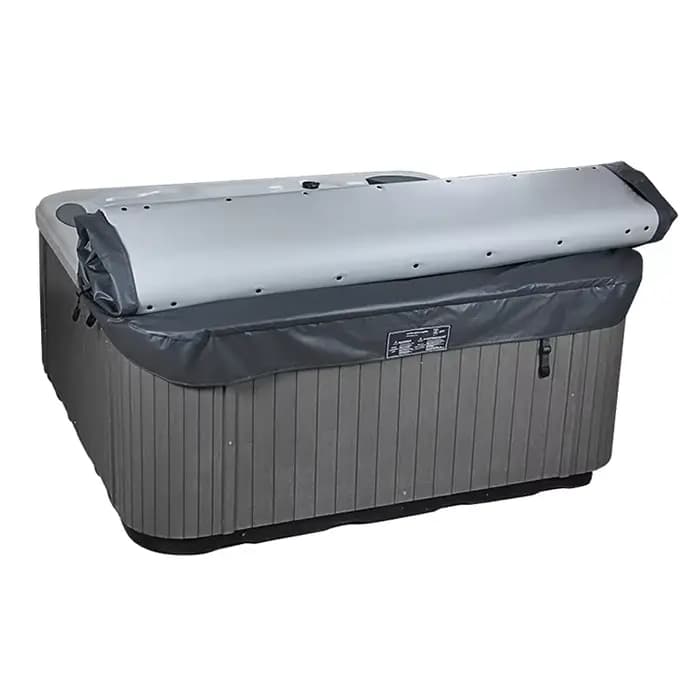 Nouvelle couverture de piscine enroulable 100 % étanche, couverture de bain pour piscine