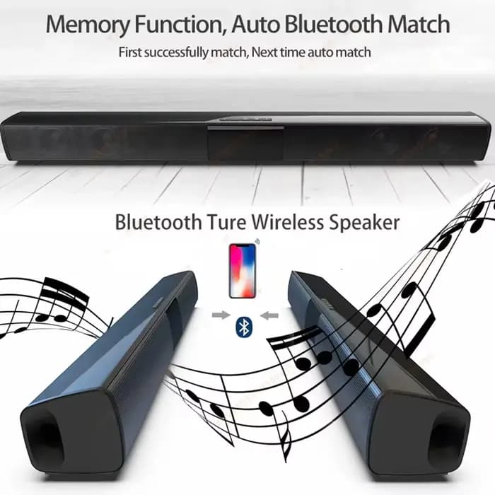 Haut-parleur Bluetooth sans fil puissant pour home cinéma