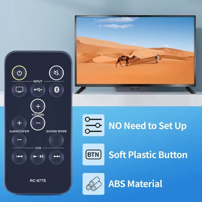 RC877S remplacer la télécommande adaptée à la barre de son Onkyo LB401 LS-B50 LS-T10