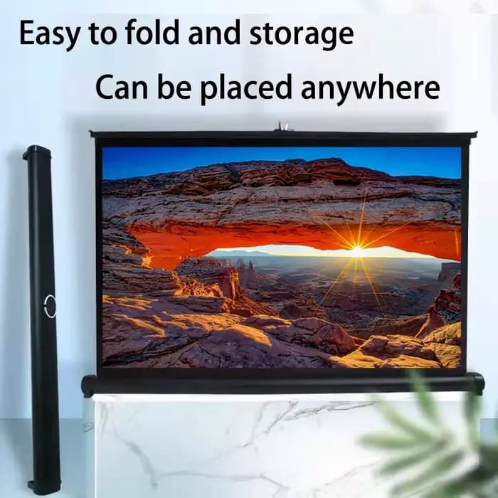 Écran de Projection Portable 50 pouces 4:3