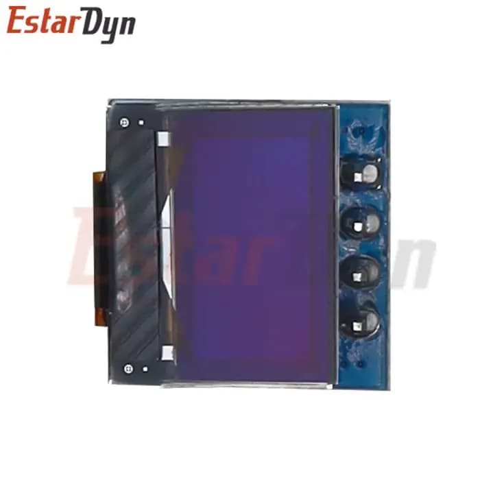 Module d'affichage OLED LCD de 0,49 pouces, écran blanc de 0,49 pouces, 64x32, Interface I2C IIC, pilote SSD1306 pour AVR STM32