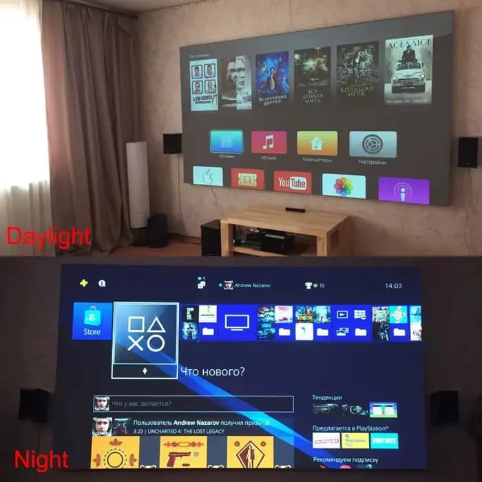 Écran de projection haute définition Salange